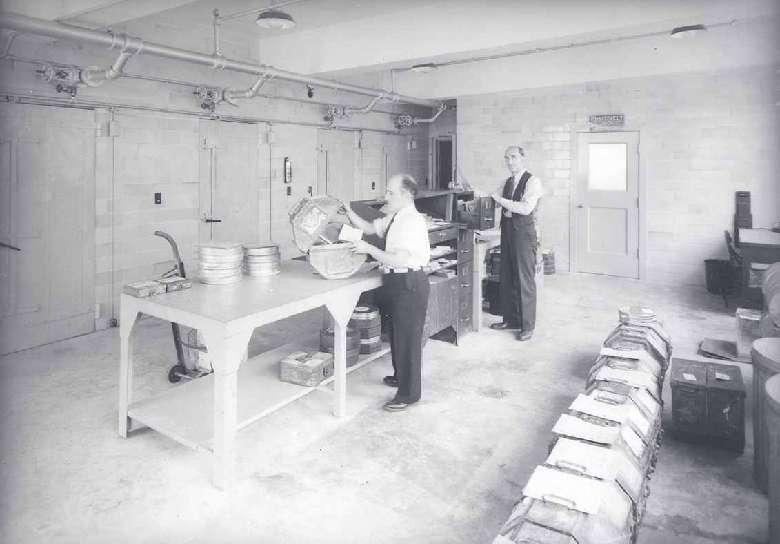 MGM vault, 1963 NW Kearney, Portland, 1944