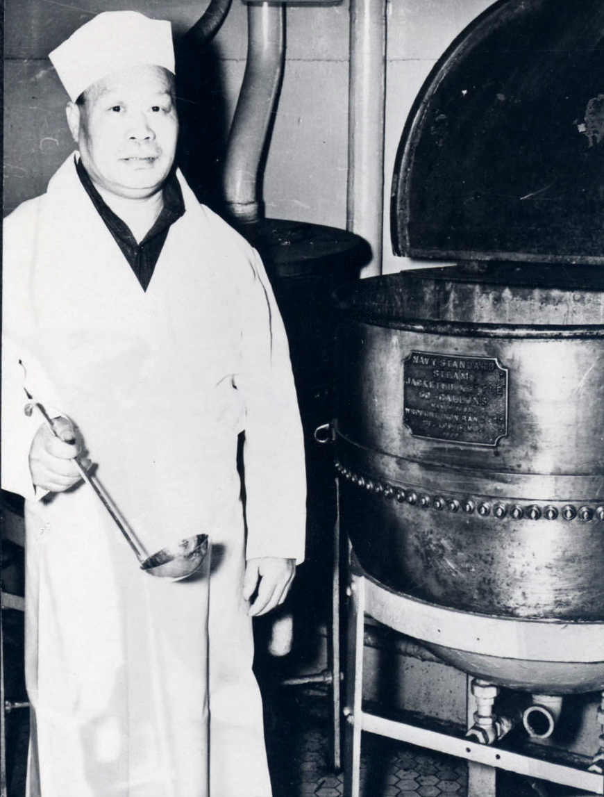 Only Chinese American serving on the U.S.S. Oregon during the Spanish-American War