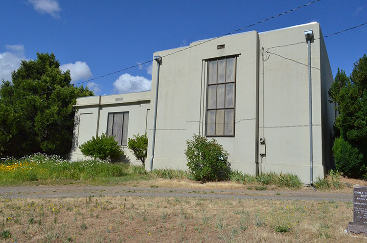 Mausoleum, east view