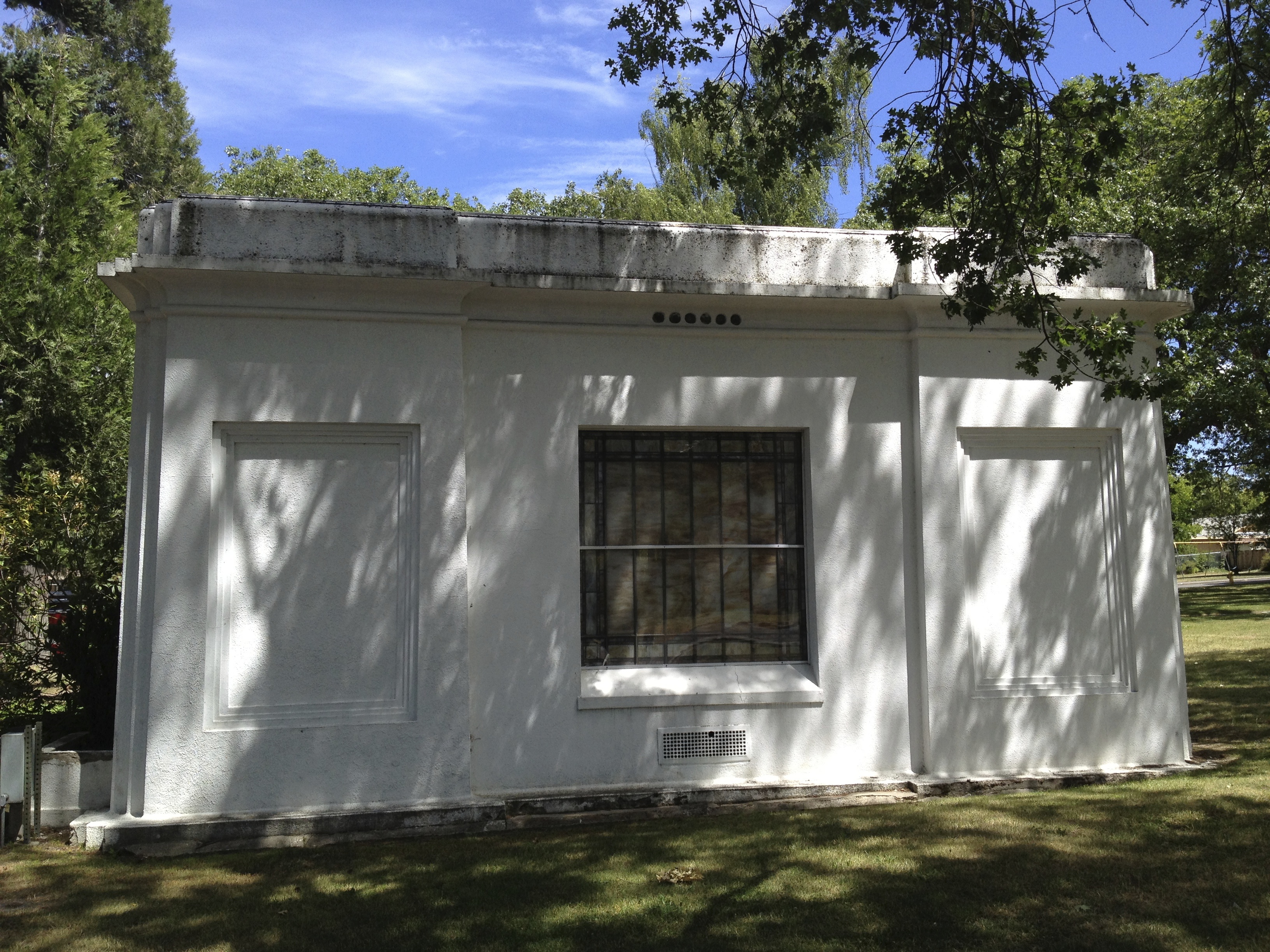 Mausoleum, west side