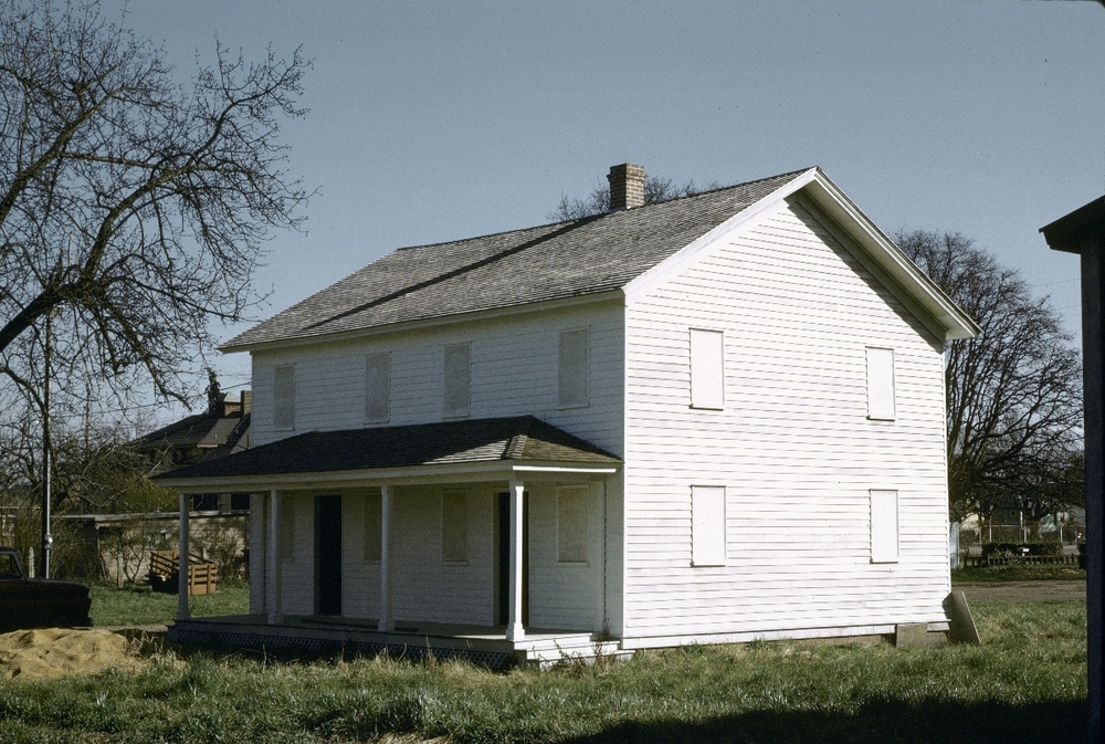 Methodist Parsonage in 1969, after restoration.