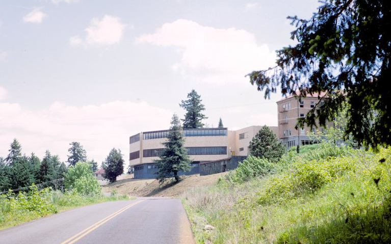 Mt. Angel Abbey Library, May 1970.