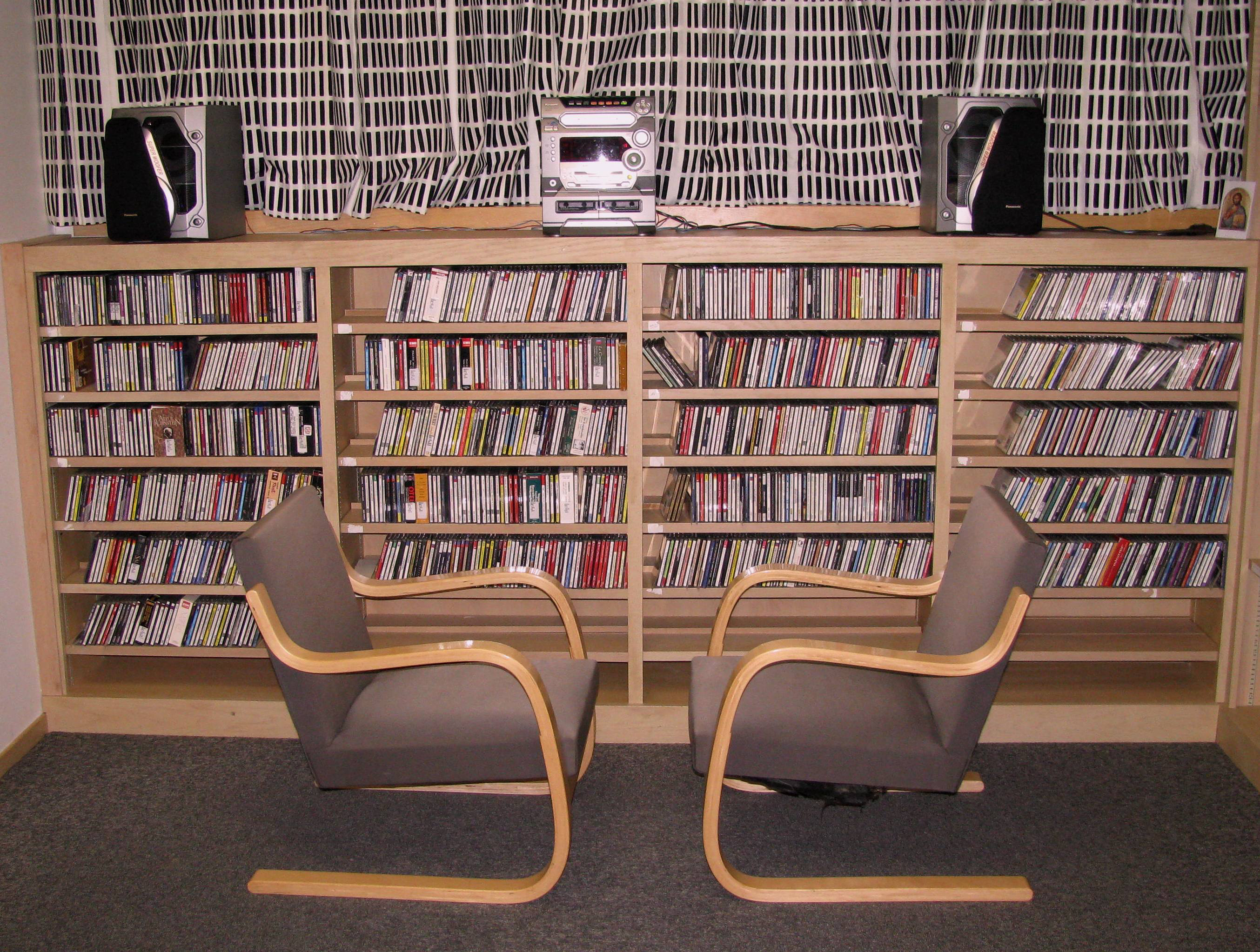 Mt. Angel Abbey Library music room, 2011.