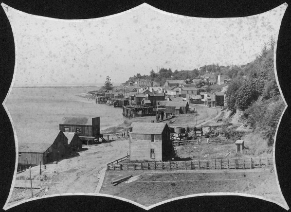 Newport bayfront, about 1895.