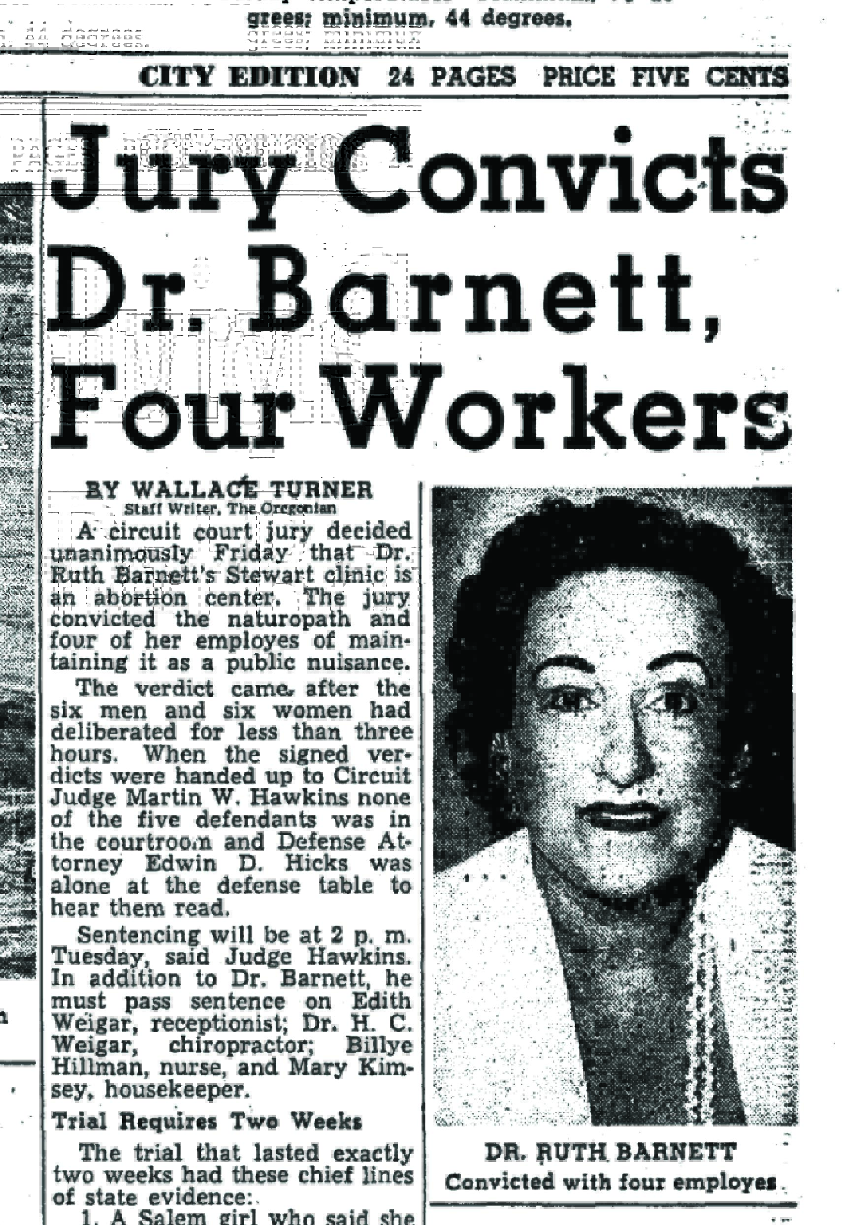 Oregonian Obituary
