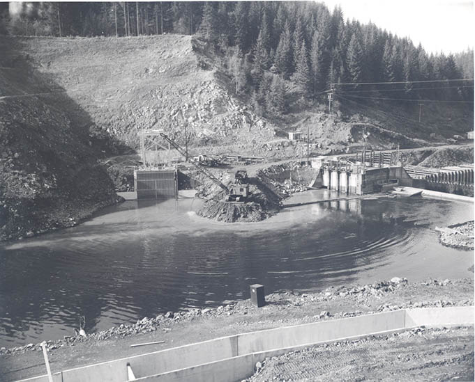 North Fork Dam and Powerhouse