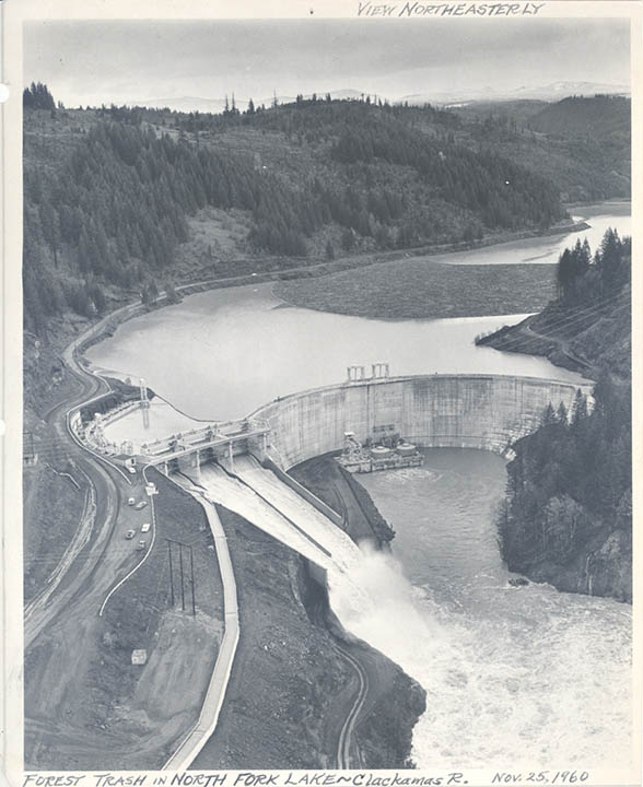 North Fork Dam, 1960