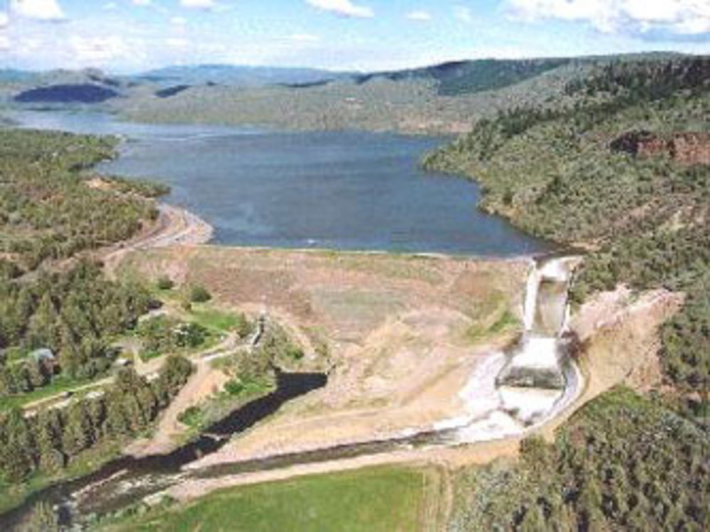 Ochoco Dam.