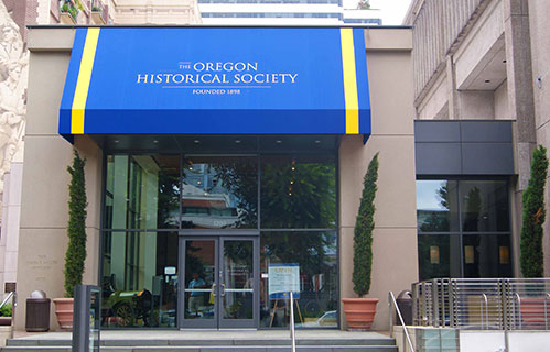 Oregon Historical Society, on the SW Park Blocks, 2014.
