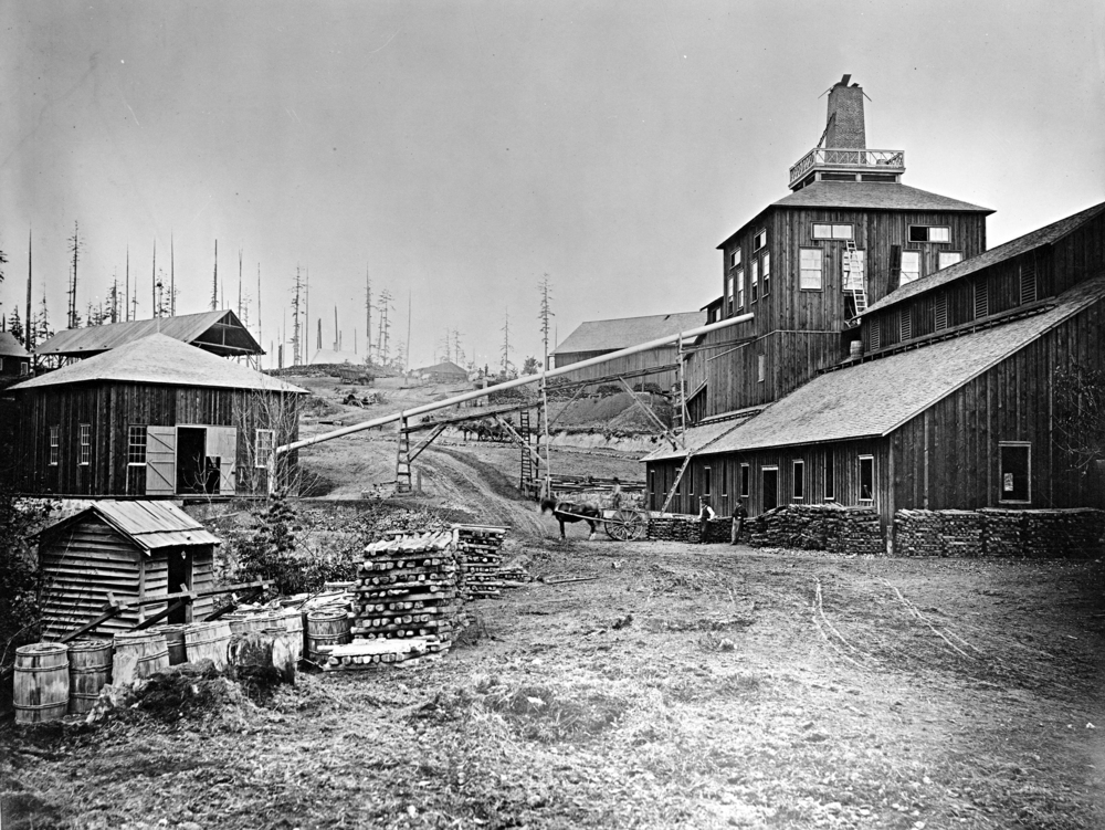 Oregon Iron Company, Lake Oswego, 1867.