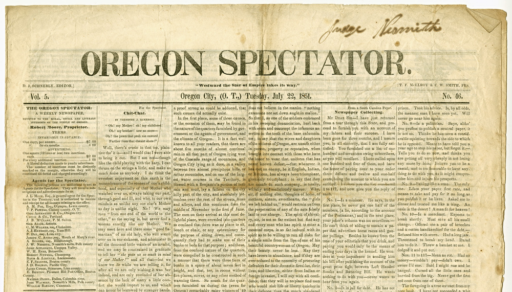 Oregon Spectator