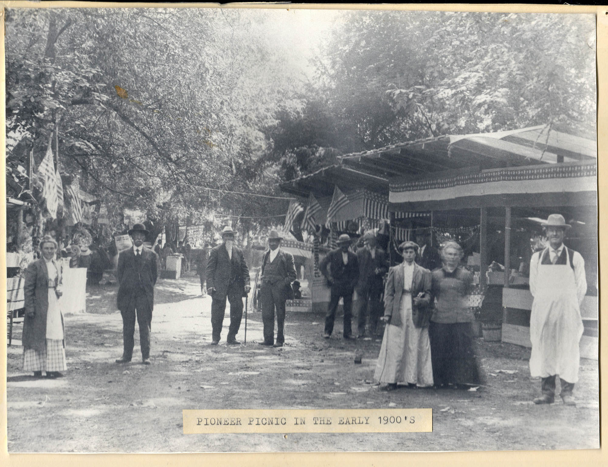 Pioneer Picnic in the early 1900s