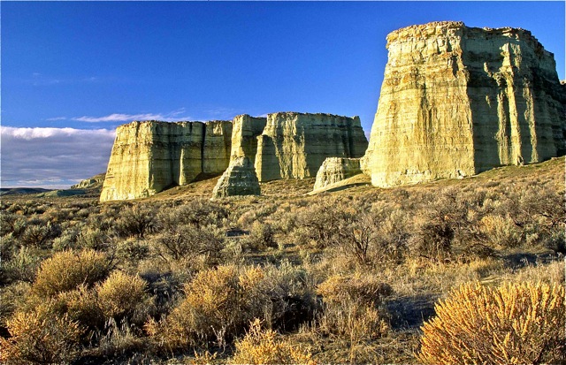 Pillars of Rome formations, Owyhee River Canyon