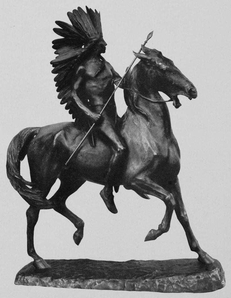 Alexander P. Proctor, "Indian on Horseback." 