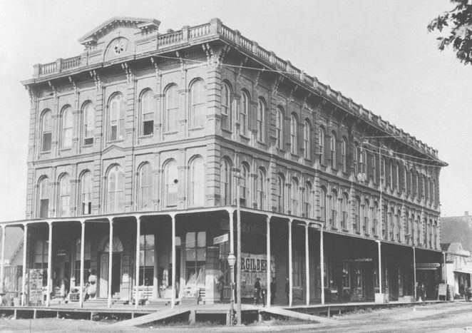 Reed Opera House, 1870.