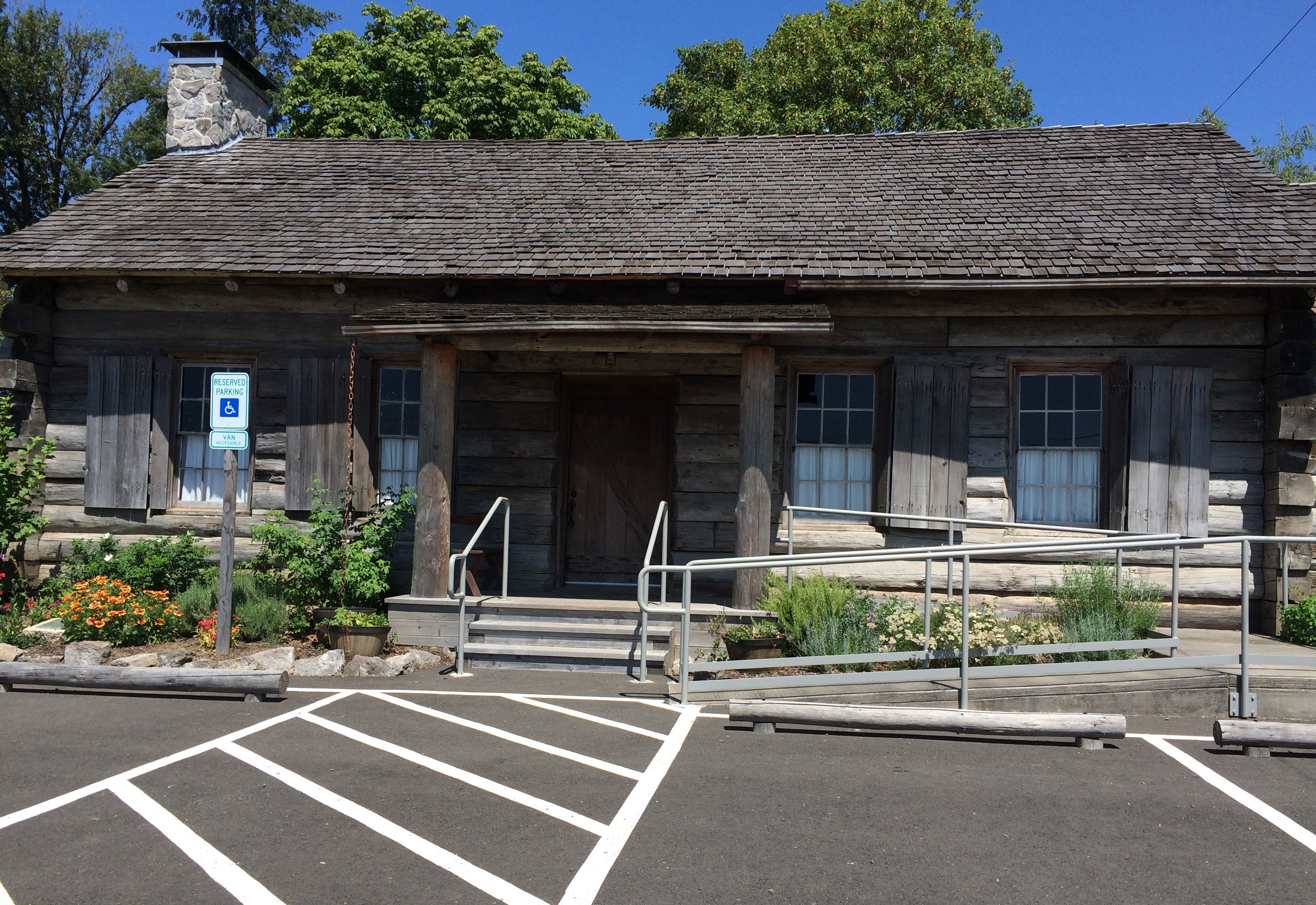 The cabin was moved to the Newell Pioneer Village in 2013.