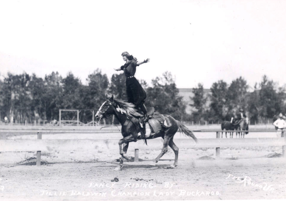 Wild West show, Cowboys, Rodeos, Trick Riding