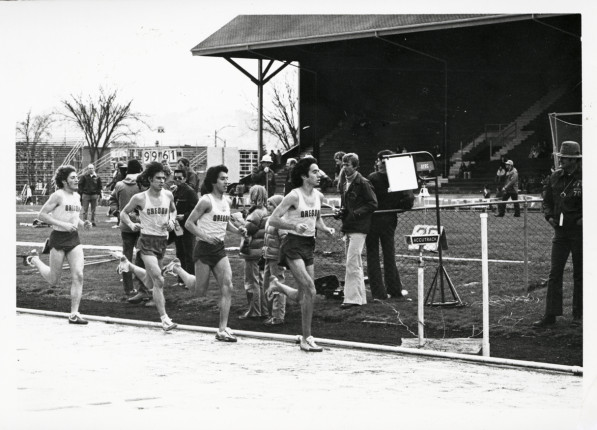 Right to left: Alberto Salazar, Rudy Chapa, Terry Williams, Don Clary, c. 1977