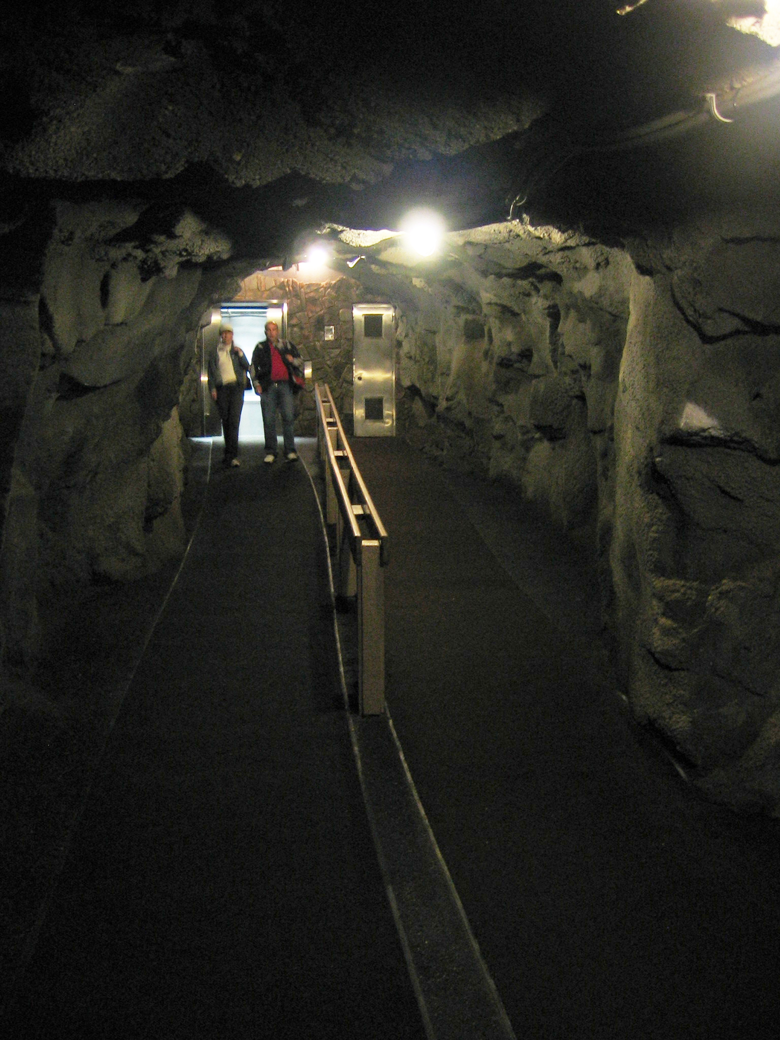 Sea Lion Caves elevator, July 2011.