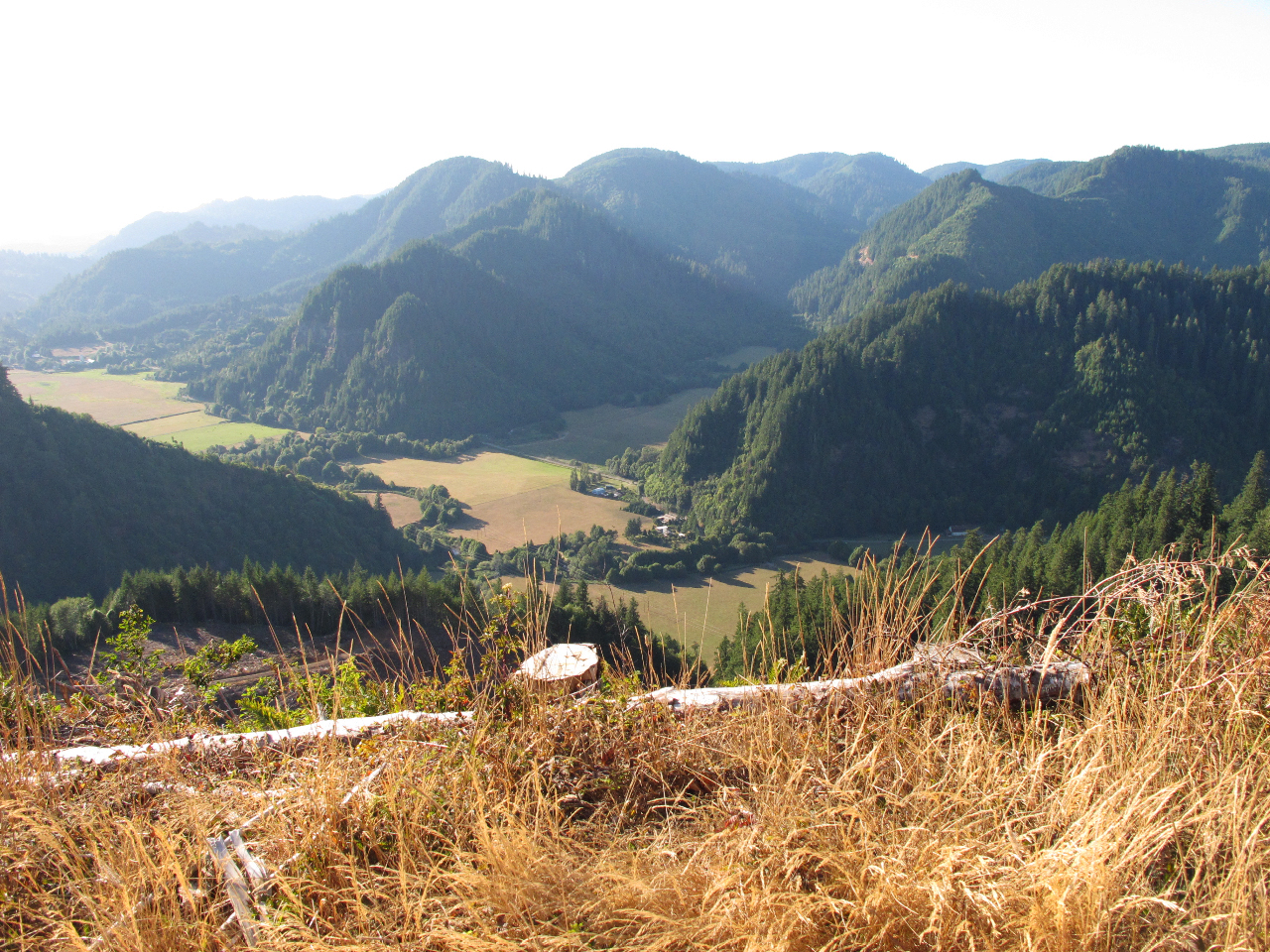 Looking northwest over Brewster Valley.