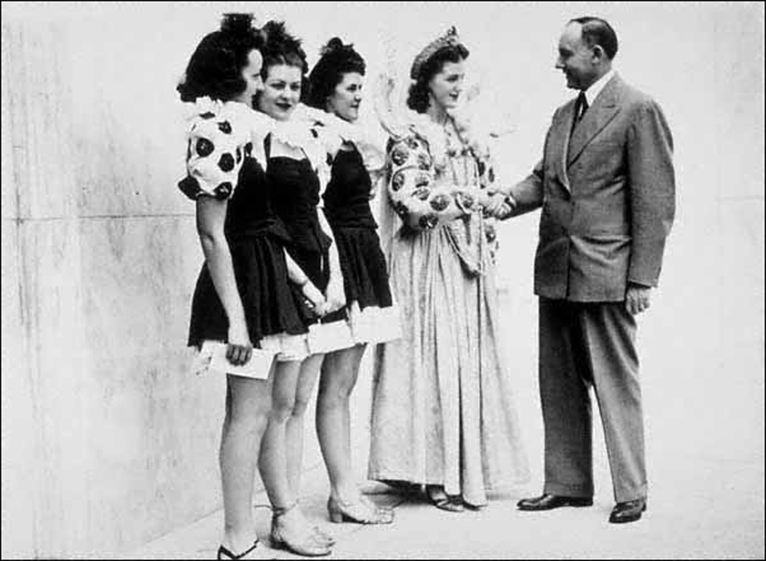 Gov. Charles Sprague at Shakespeare Festival party, 1940.