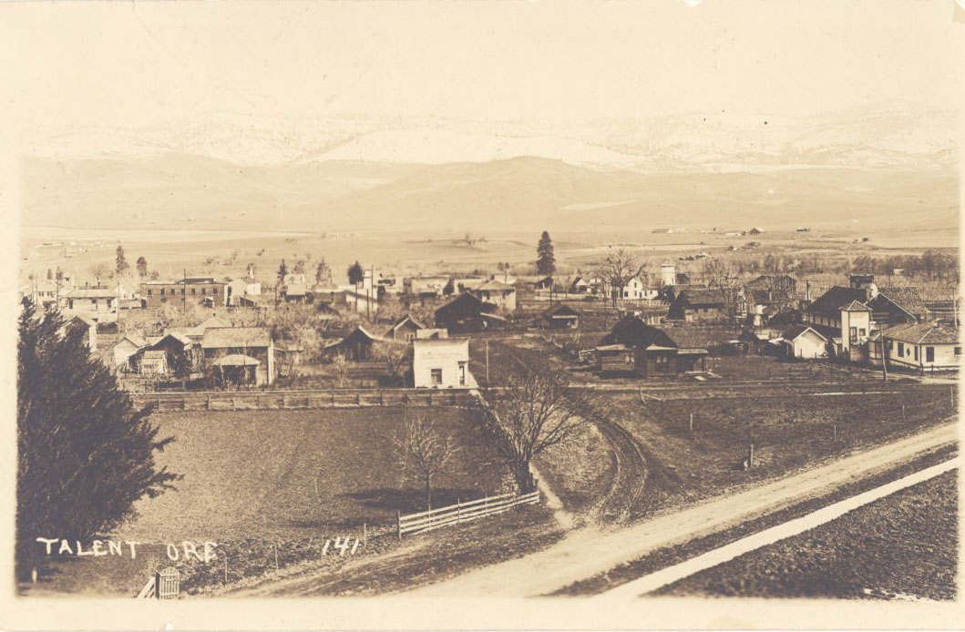 Early image of Talent, Oregon
