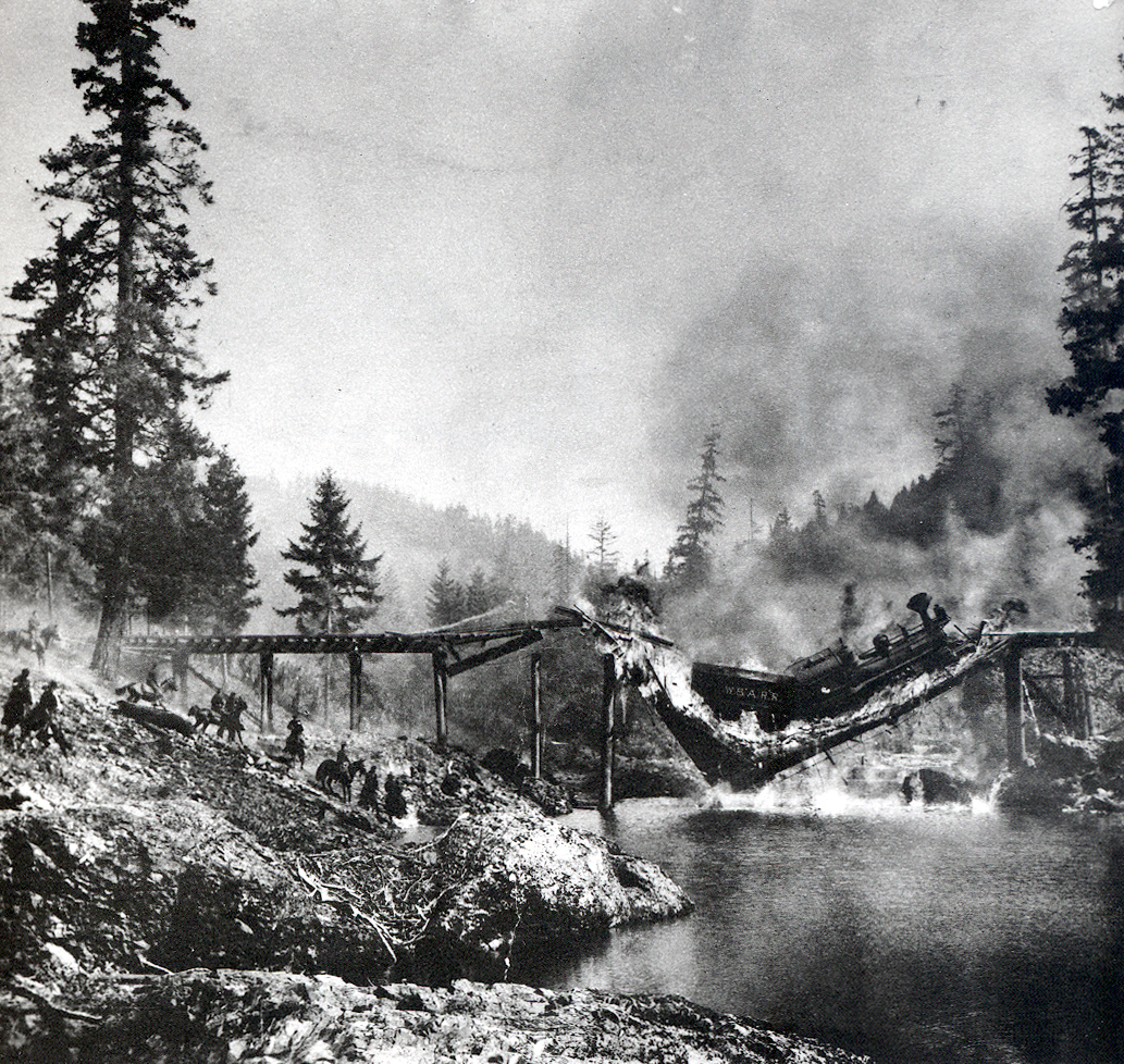 Buster Keaton's "The General, 1926, Lane County