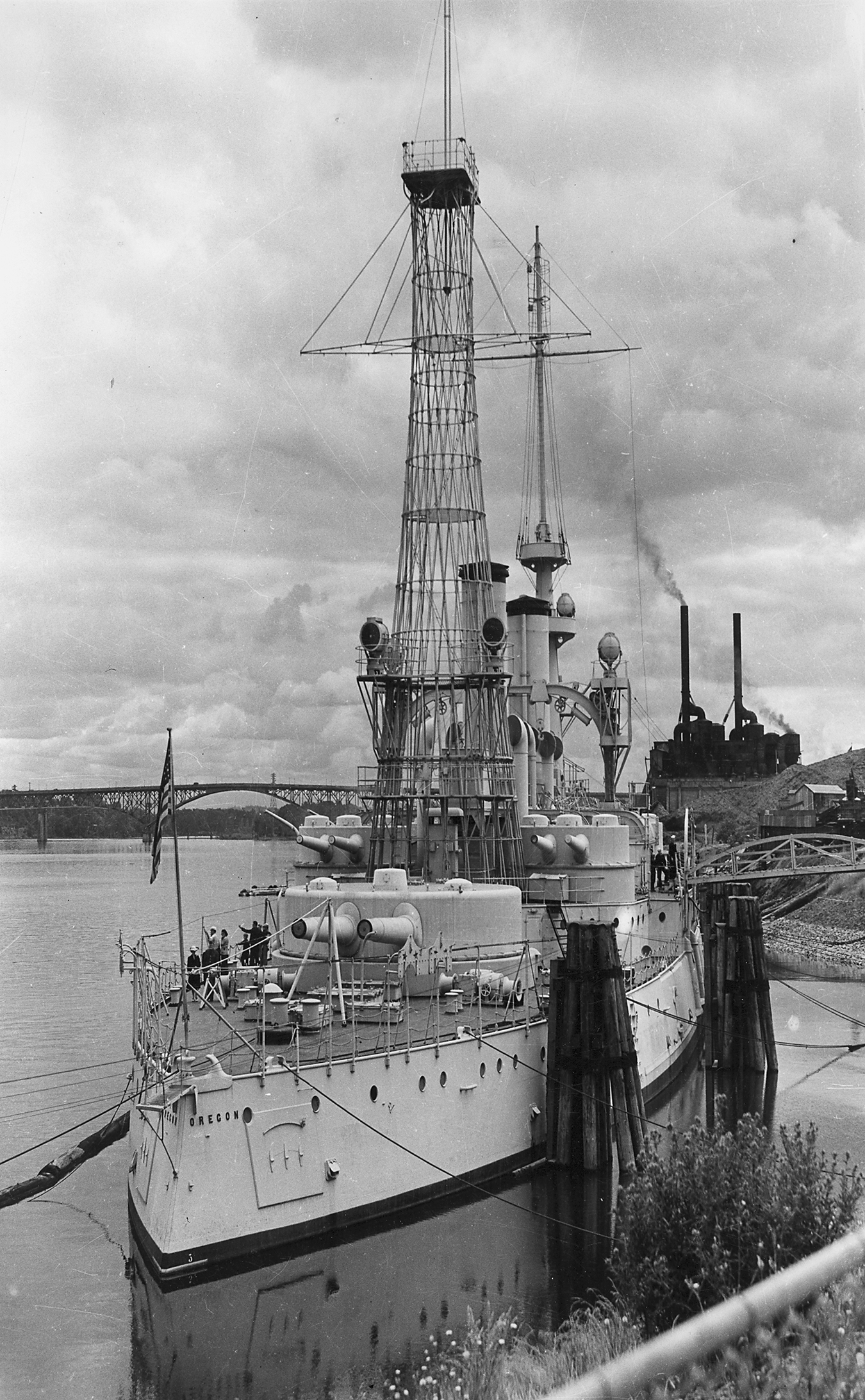 U.S.S. Oregon in Portland