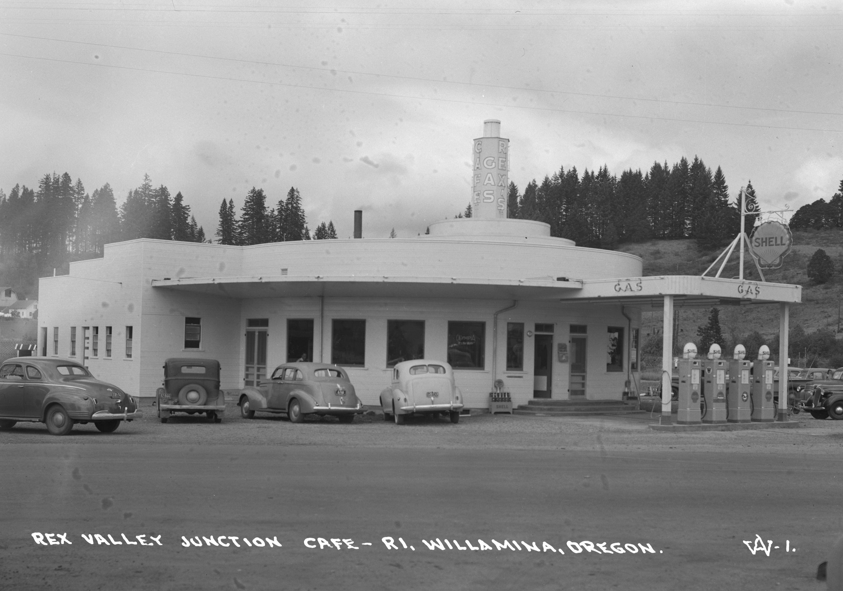 Rex Valley Junction Cafe, Willamina.
