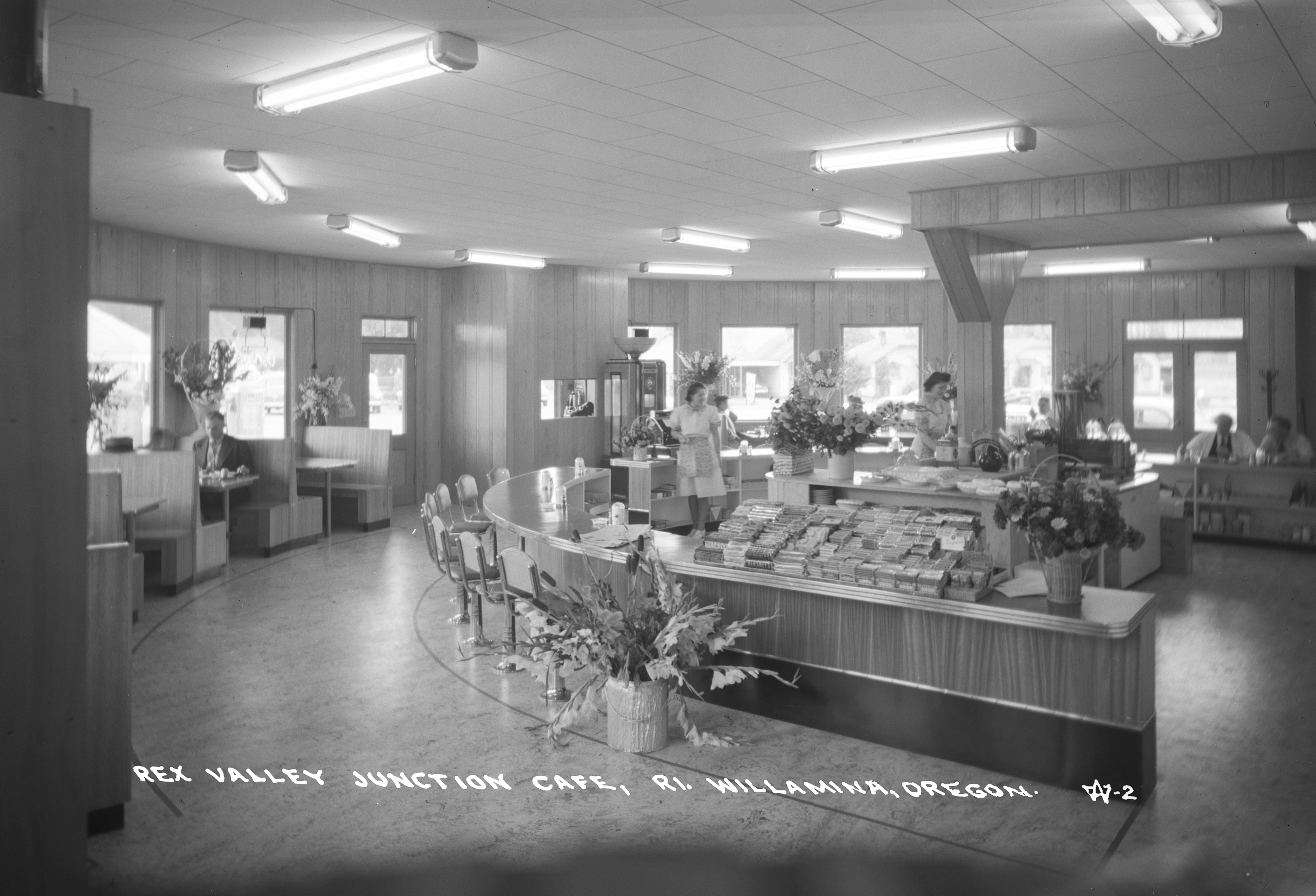 Rex Valley Junction Cafe, Willamina (unknown date).