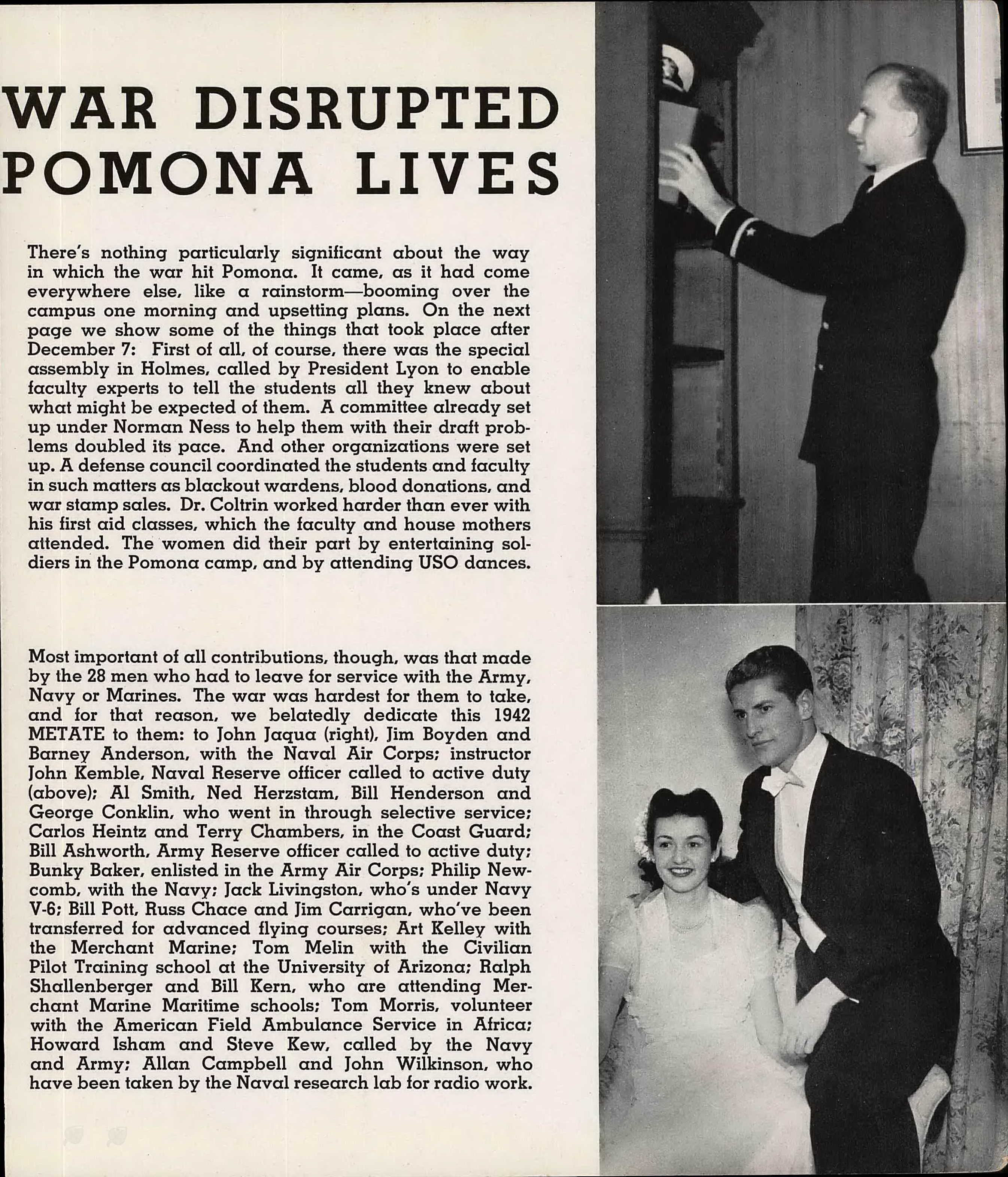 Jaqua is seated on the bottom right of the page.