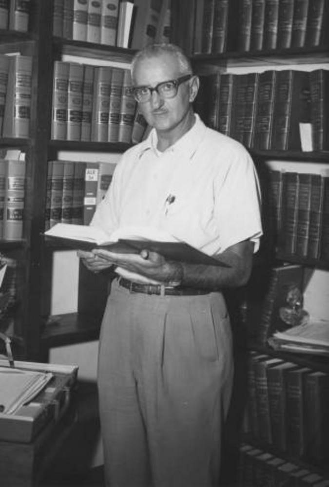 Anthony Yturri in 1975 on campus of Oregon Health & Science University.
