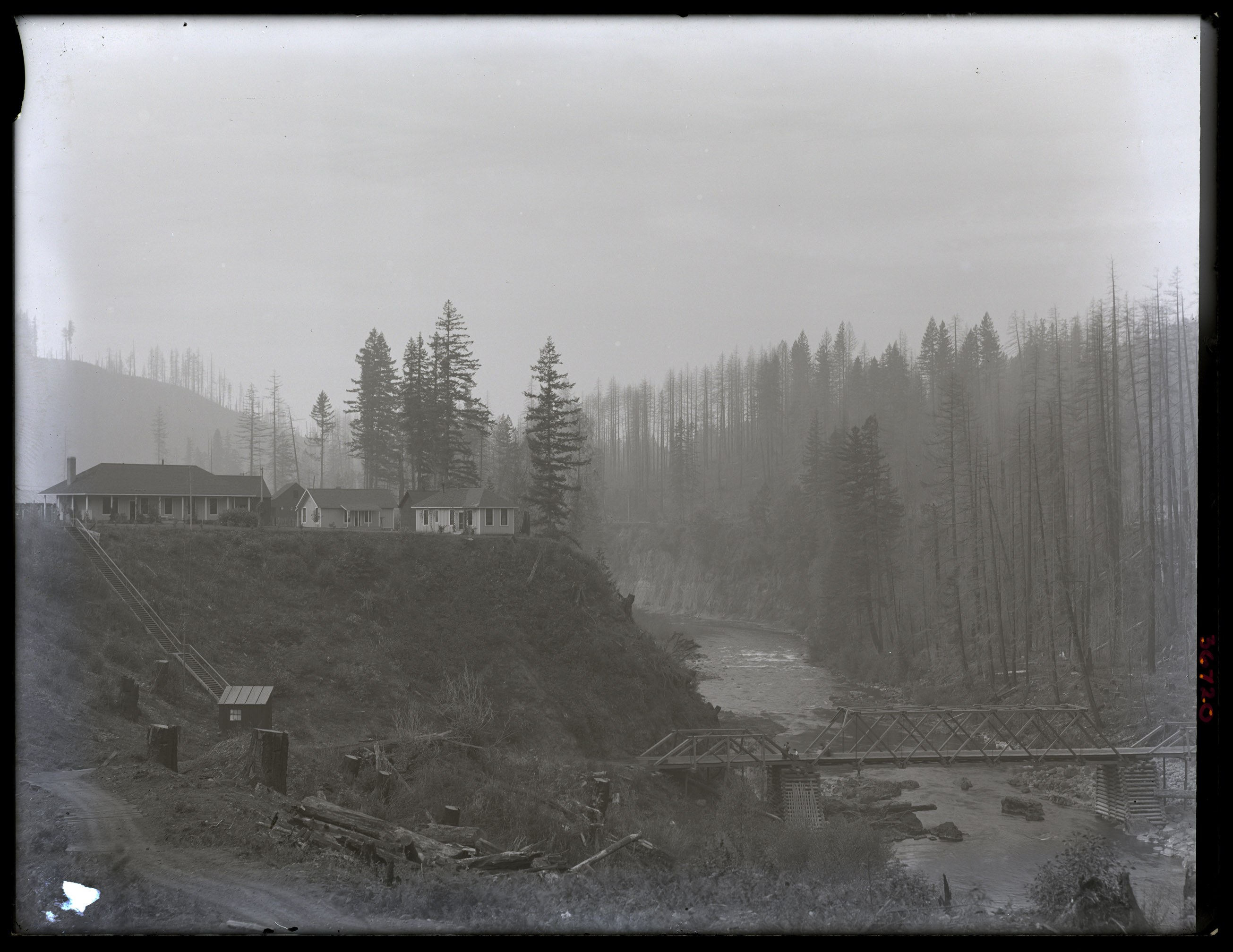 Estacada was a mill town for logging in the Clackamas River watershed.