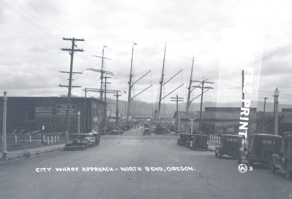 North Bend, wharf