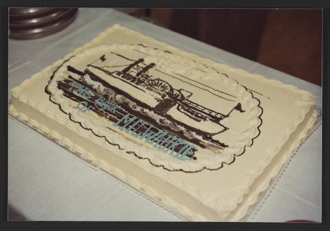 Cake decorated by Hurtis Hadley.