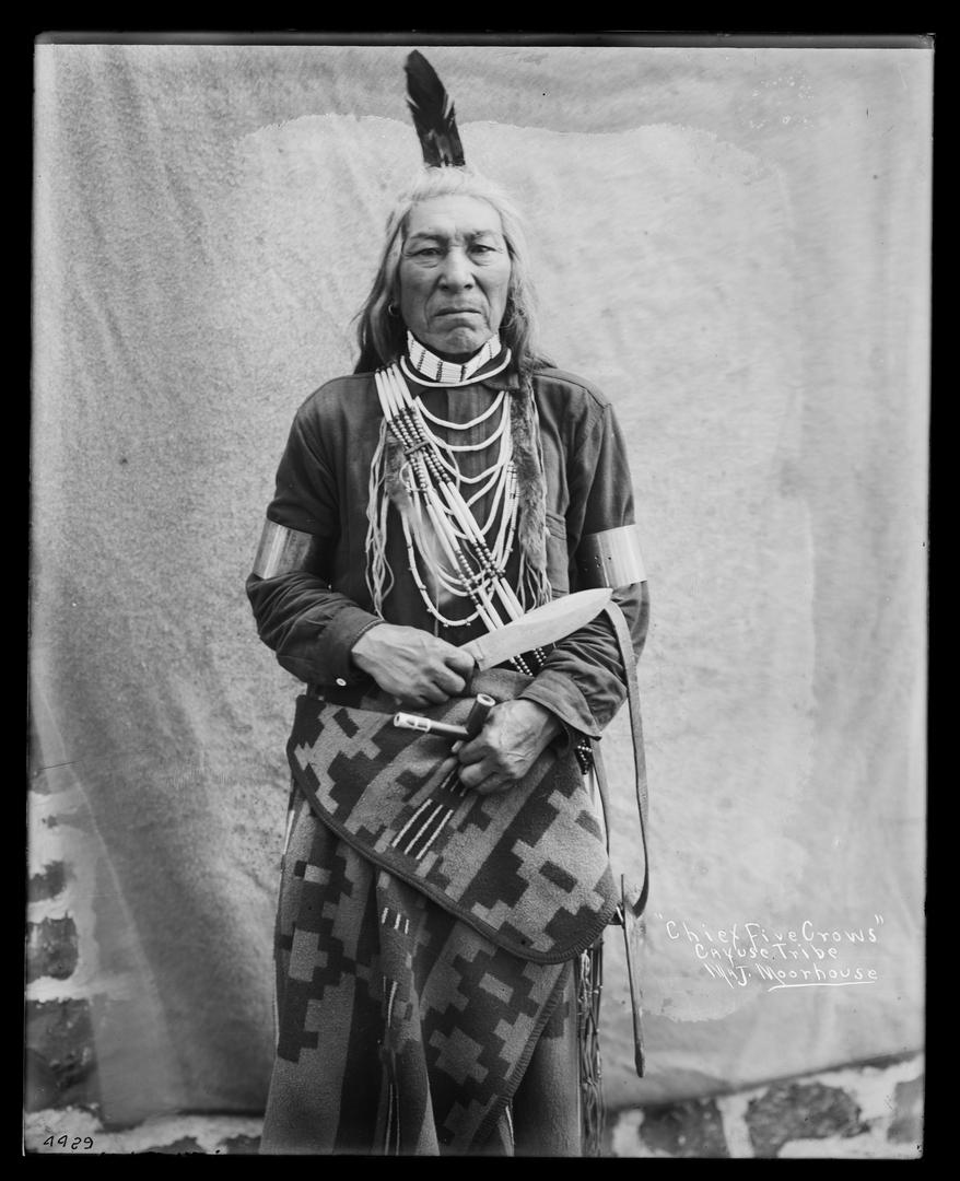 Lee Moorhouse heavily curated his images of Native people.