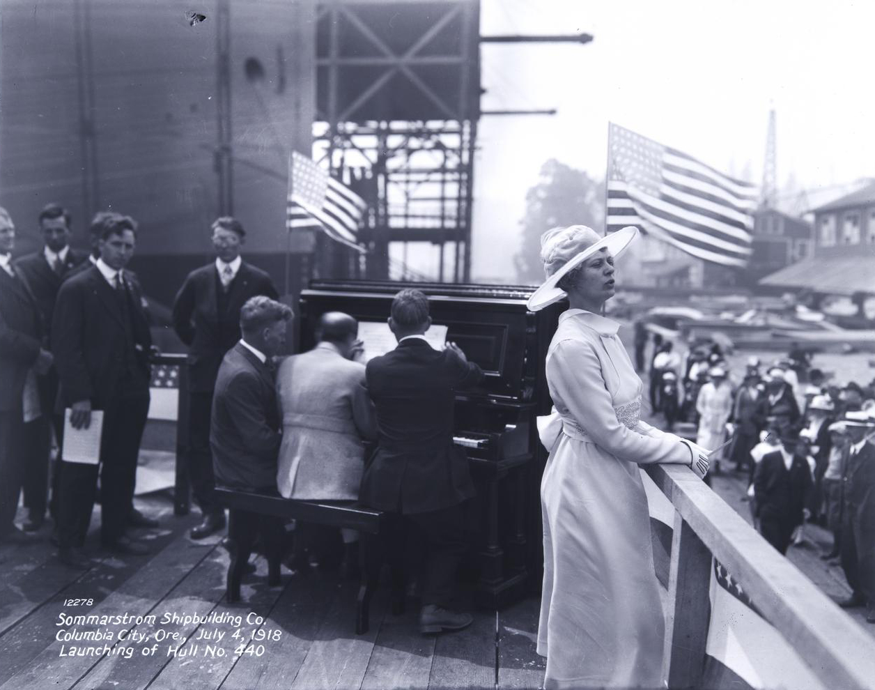 Launching of Hull #440