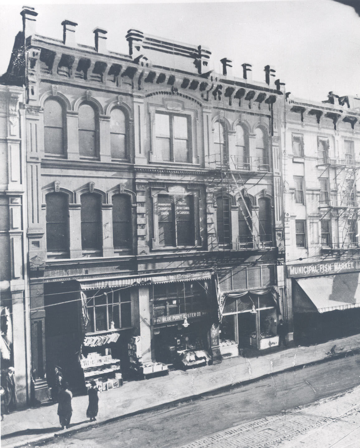 First club rooms, 2nd Ave., Portland, 1891-1893