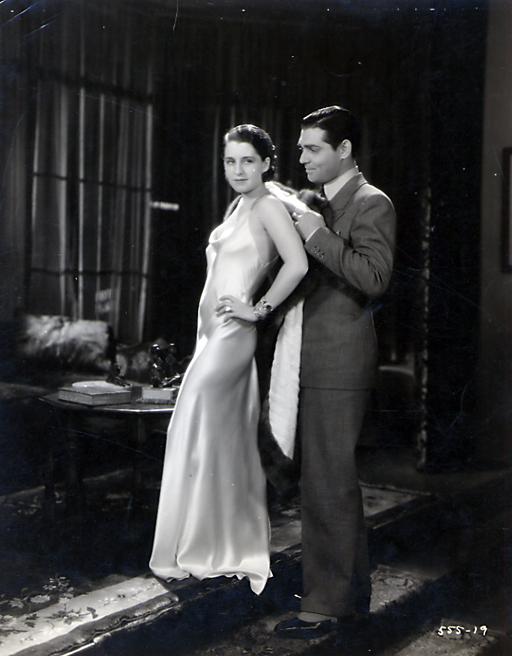 Clark Gable and actress Norma Shearer