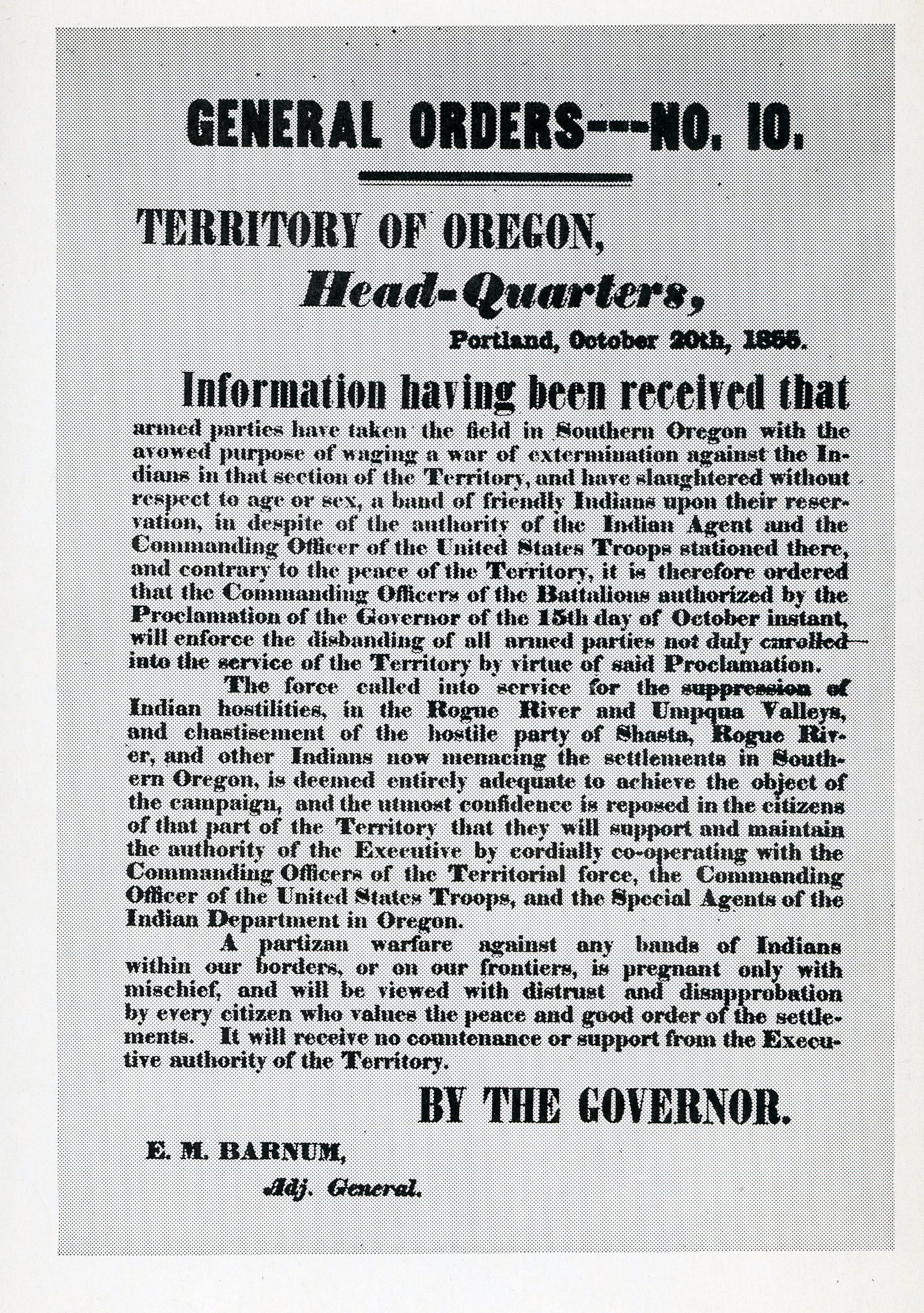 Rogue River War of 1855-1856