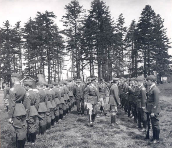 Inspection of cadets, unknown year