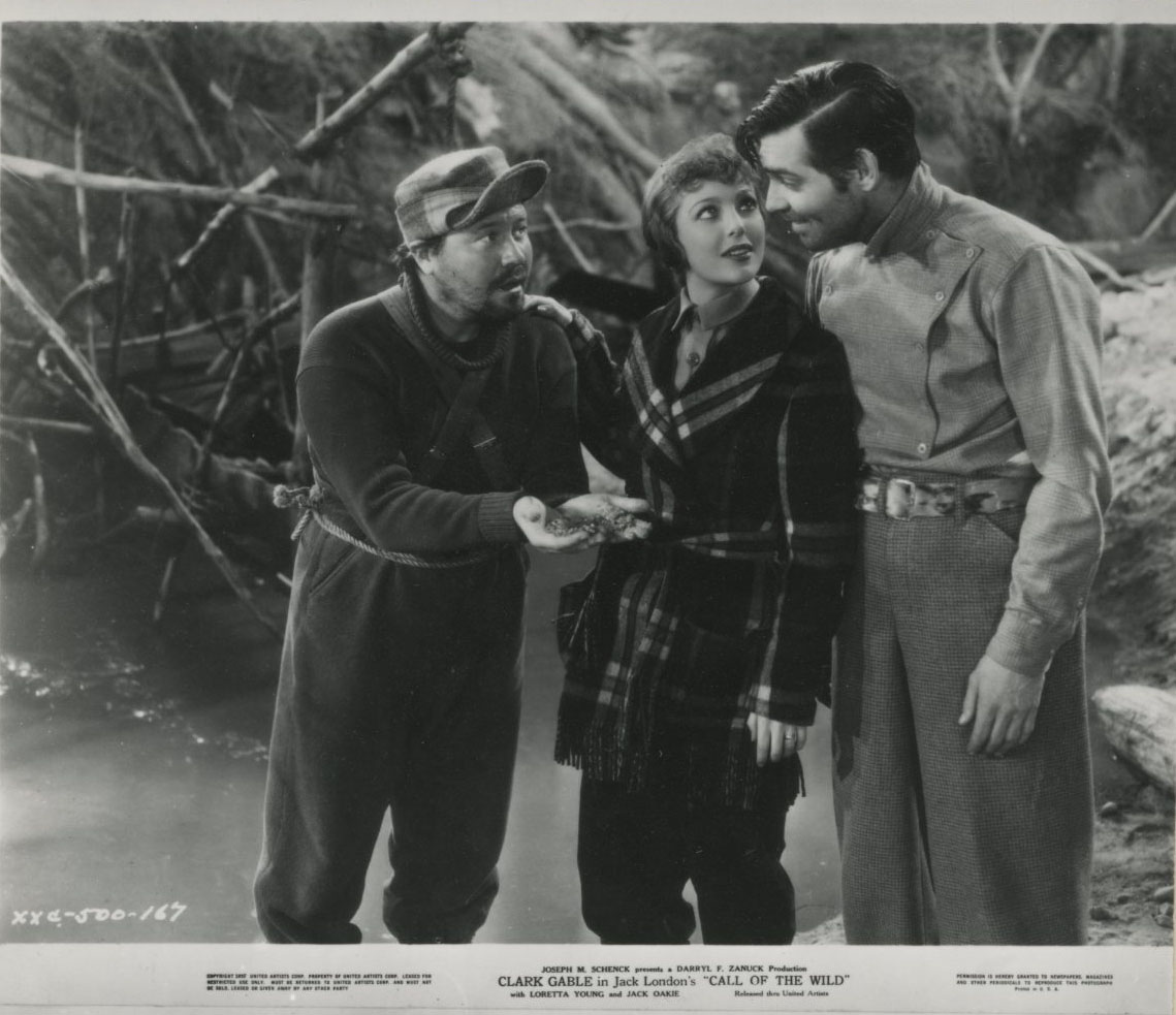 Young starred with Clark Gable in The Call of the Wild, filmed in part on Mt. Baker.