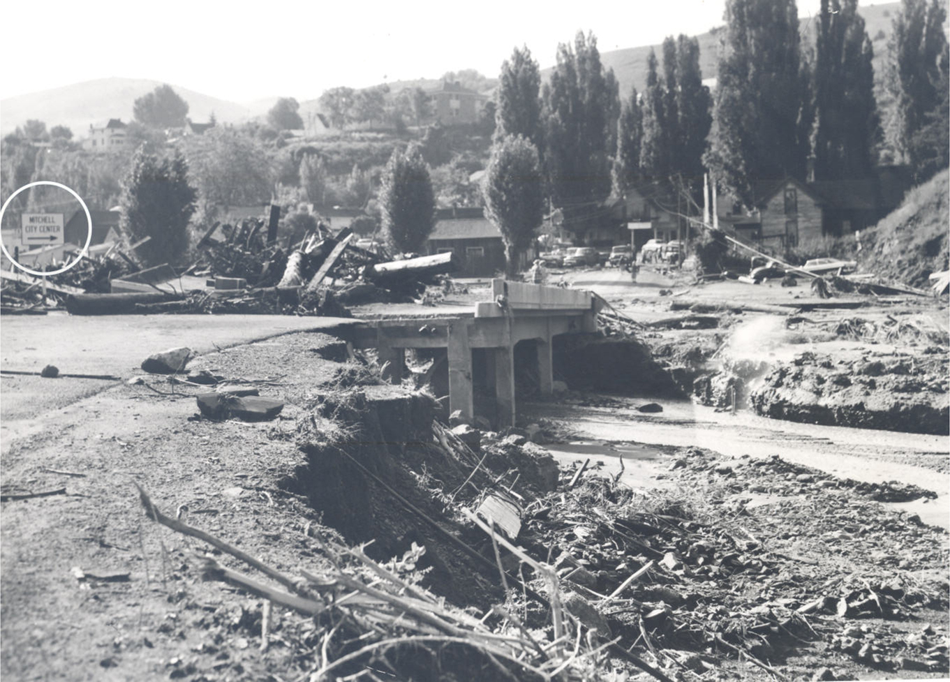 After the flood, 1956