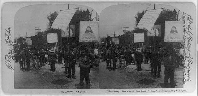 "More Money! Less Misery! Good Roads!"