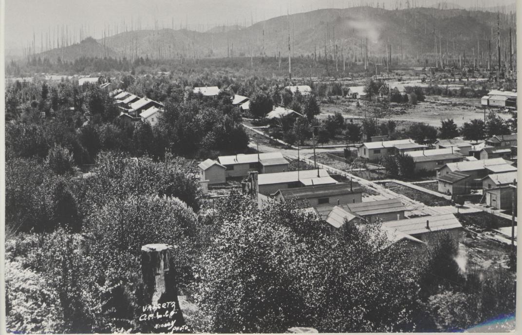 Cobbs and Mitchell Lumber, Valsetz, 1928