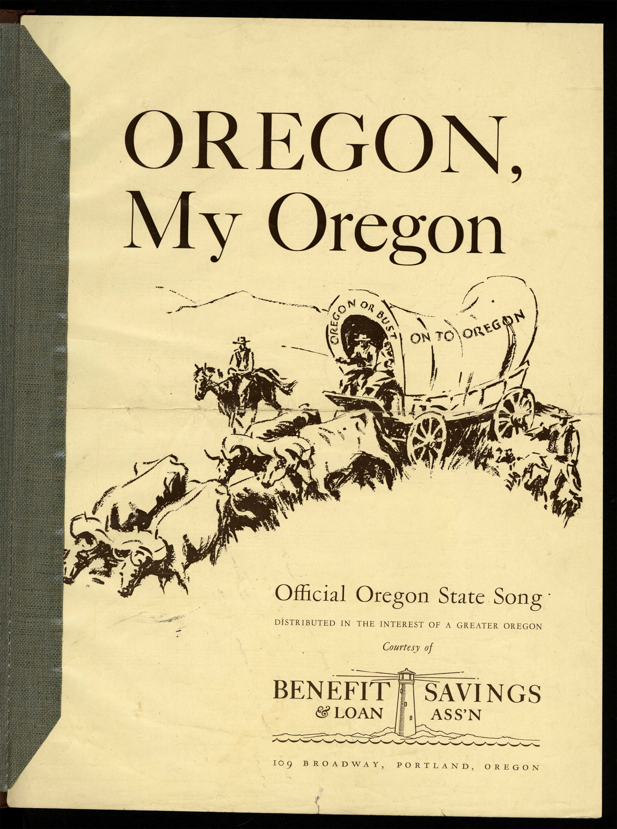 Oregon, My Oregon (state song)