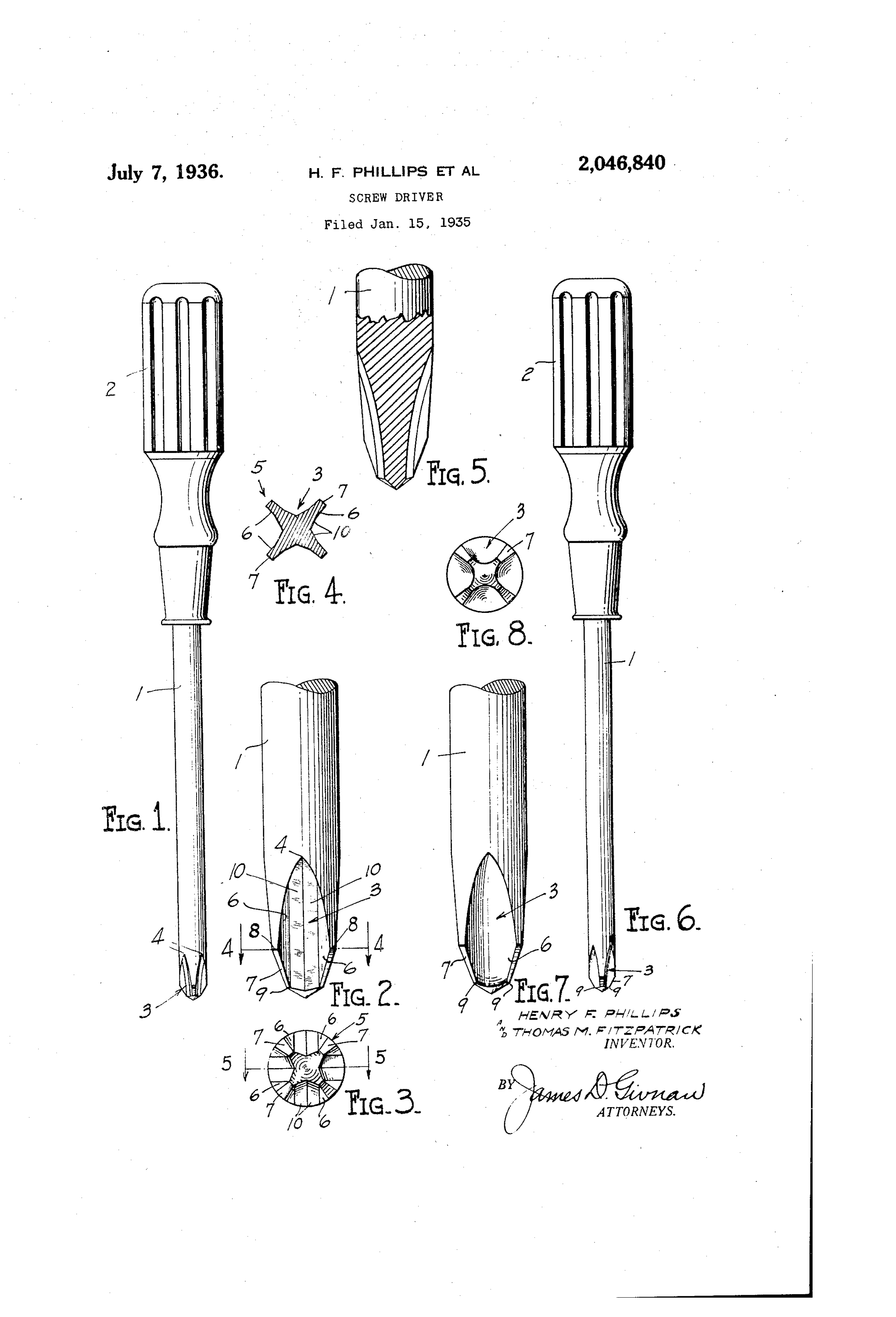 Henry phillips screwdriver discount