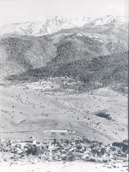Strawberry Mountains (John Day in foreground), 1952