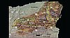 Physiography and major highways of the Blue Mountains of Oregon. The region extends a short distance north into Washington. Modified from Miller, 2014, Roadside Geology of Oregon, 2ed.