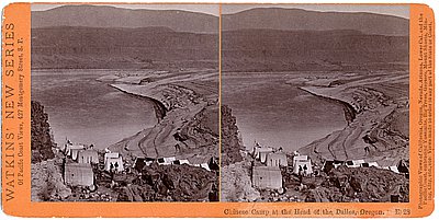 Chinese mining in Oregon